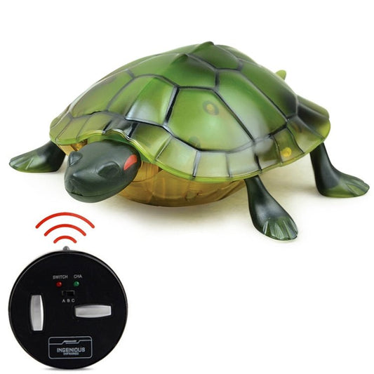 9993 Infrared Sensor Remote Control Simulated Tortoise Creative Children Electric Tricky Toy Model