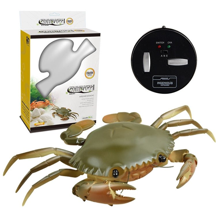 9995 Infrared Sensor Remote Control Simulated Crab Creative Children Electric Tricky Toy Model-Reluova