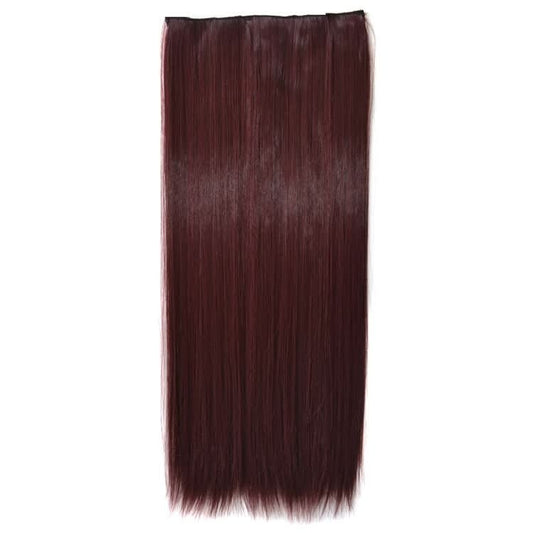 99JM118# One-piece Seamless Five-clip Wig Long Straight Wig Piece-Reluova