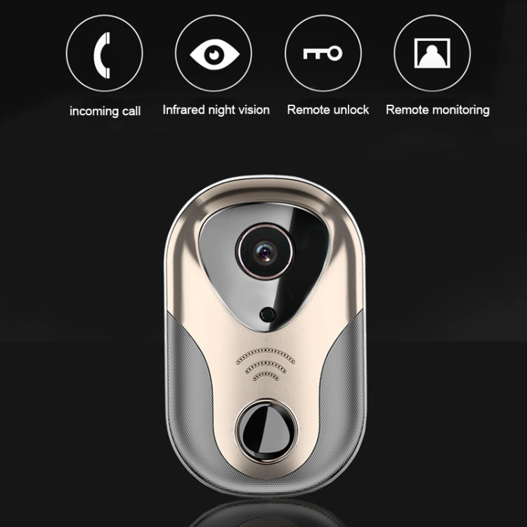 163Eye L1-NJ Smart Visual WIFI 1.3MP Network HD Intercom Doorbell , Support Micro SD Card  & Night Vision