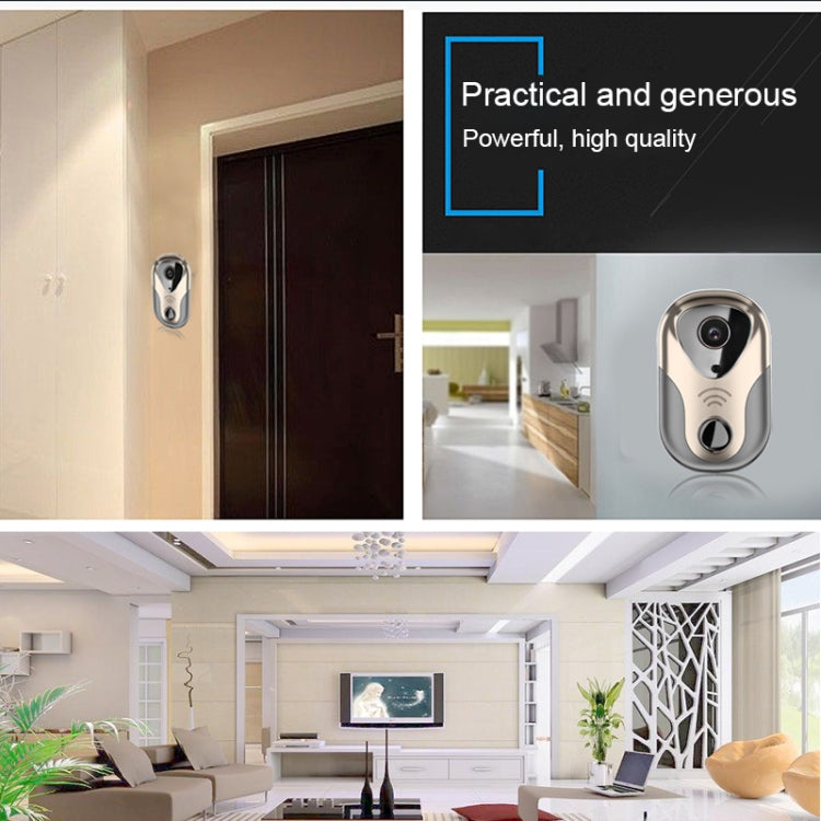 163Eye L1-NJ Smart Visual WIFI 1.3MP Network HD Intercom Doorbell , Support Micro SD Card  & Night Vision