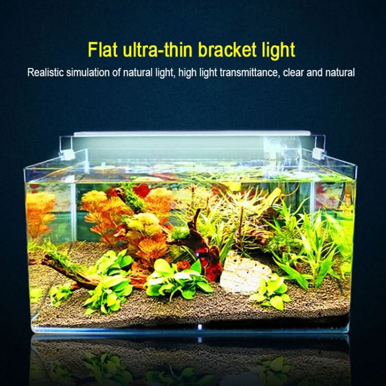 XY-15N/K Aquarium Glass Fish Tank LED Aquatic Bracket Lamp, US Plug - Reluova