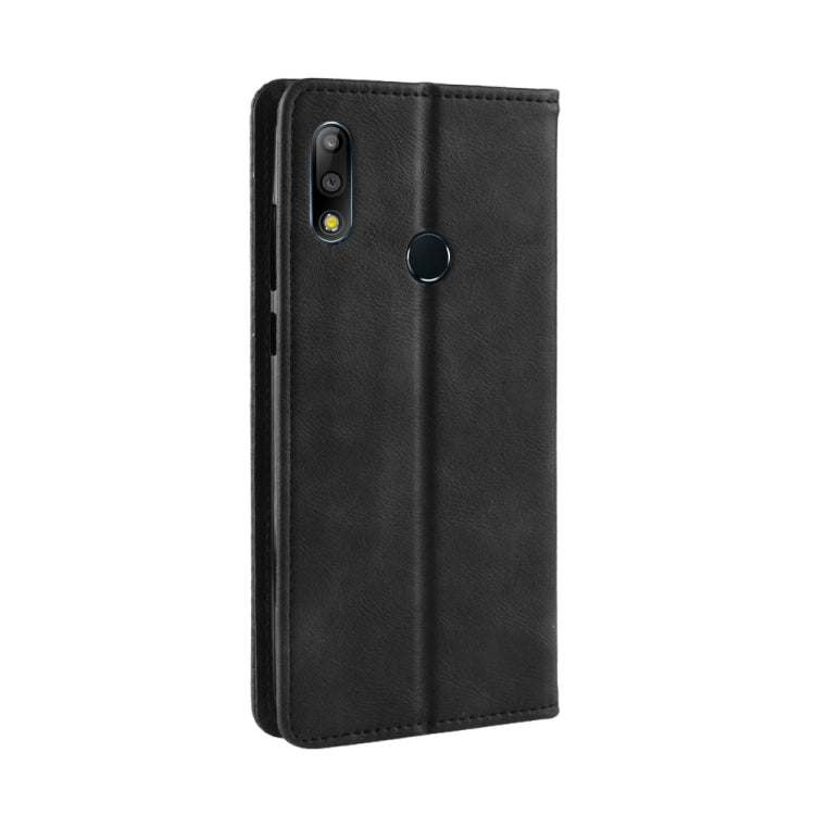 Magnetic Buckle Retro Texture Horizontal Flip Leather Case for Asus Zenfone Max Plus (M2) ZB634KL / Zenfone Max Shot ZB634KL, with Holder & Card Slots & Wallet My Store