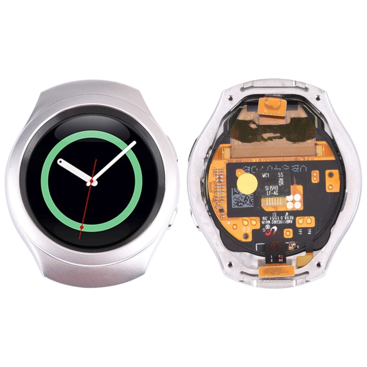 LCD Screen and Digitizer Full Assembly With Frame for Samsung Galaxy Gear S2 SM-R720