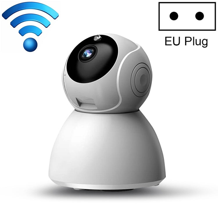 720P HD 1.0 MP Wireless IP Camera, Support Infrared Night Vision / Motion Detection / APP Control, EU Plug