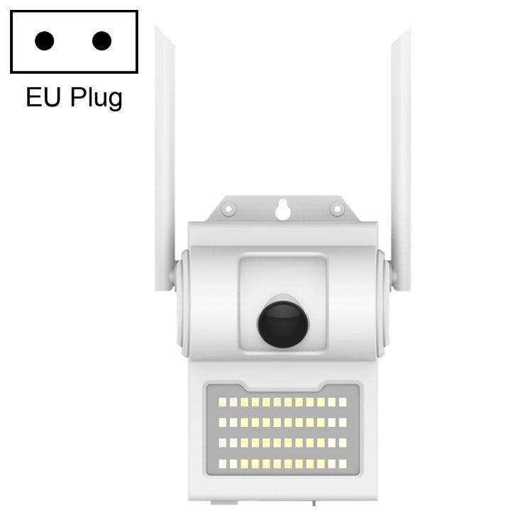 DP14 2.0 Million Pixels 1080P HD Wall Lamp Smart Camera, Support Full-color Night Vision / Motion Detection / Voice Intercom / TF Card, AU Plug Reluova