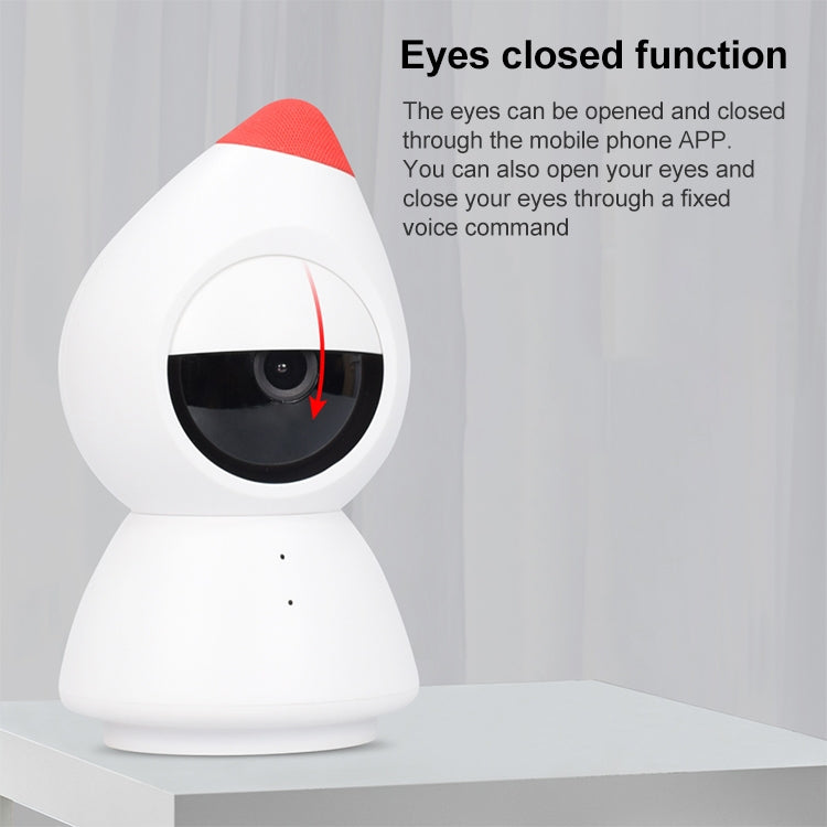 YT43 2 Million Pixels HD Wireless Indoor Home Little Red Riding Hood Camera, Support Motion Detection & Infrared Night Vision & Micro SD Card