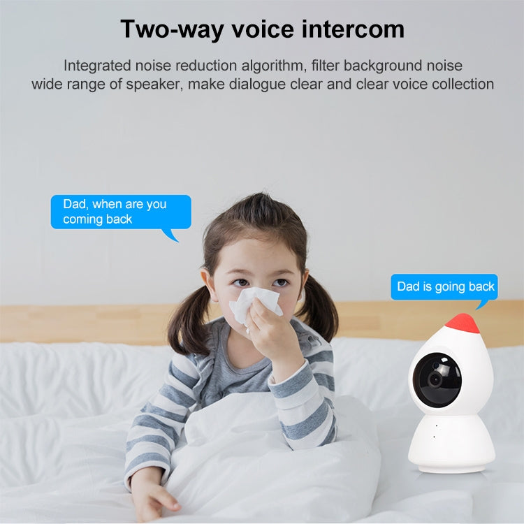 YT43 2 Million Pixels HD Wireless Indoor Home Little Red Riding Hood Camera, Support Motion Detection & Infrared Night Vision & Micro SD Card