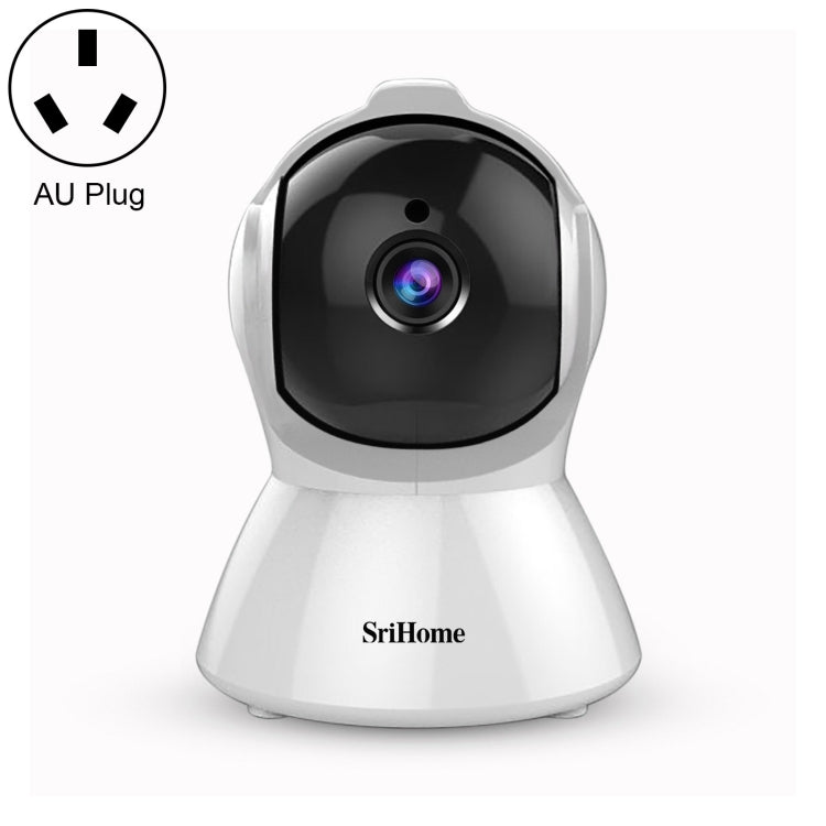 SriHome SH025 2.0 Million Pixels 1080P HD AI Auto-tracking IP Camera, Support Two Way Audio / Motion Tracking / Humanoid Detection / Night Vision / TF Card, AU Plug Reluova