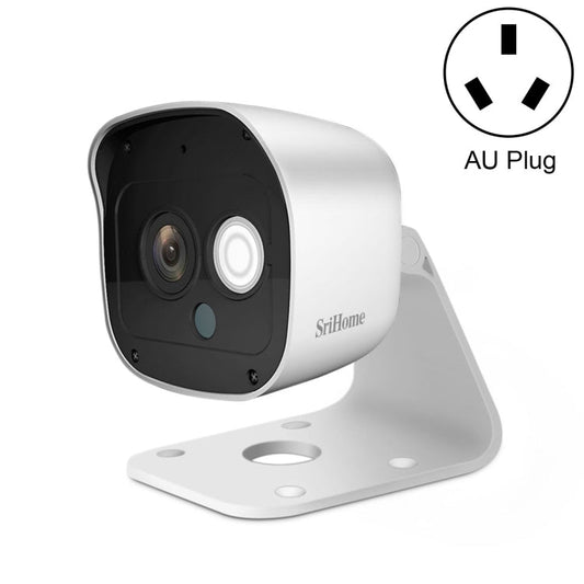 SriHome SH029 3.0 Million Pixels 1296P HD AI Camera, Support Two Way Talk / Motion Detection / Humanoid Detection / Night Vision / TF Card, AU Plug Reluova