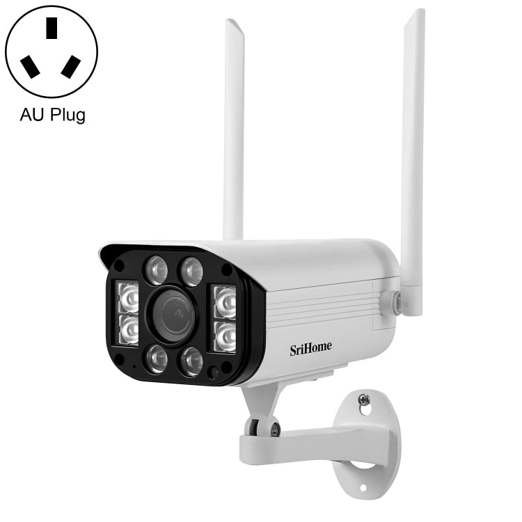 SriHome SH031 3.0 Million Pixels 1296P HD IP Camera, Support Two Way Talk / Motion Detection / Night Vision / TF Card, US Plug