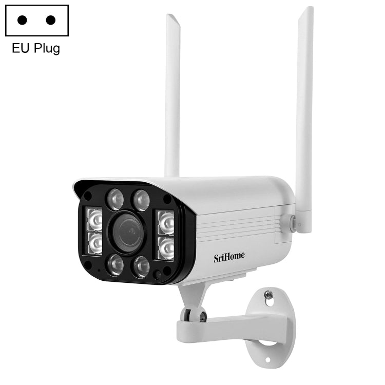 SriHome SH031 3.0 Million Pixels 1296P HD IP Camera, Support Two Way Talk / Motion Detection / Night Vision / TF Card, US Plug