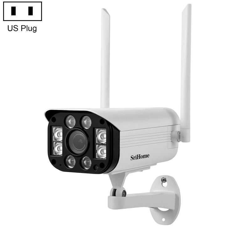 SriHome SH031 3.0 Million Pixels 1296P HD IP Camera, Support Two Way Talk / Motion Detection / Night Vision / TF Card, US Plug Reluova