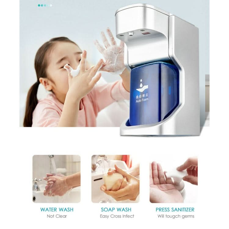 Goddard Non-contact Auto-sensing Foam Intelligent Hand Sanitizer Liquid Soap Dispenser with LED Display Reluova