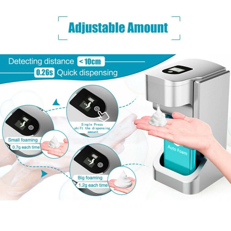 Goddard Non-contact Auto-sensing Foam Intelligent Hand Sanitizer Liquid Soap Dispenser Reluova