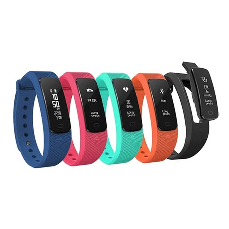 SMA-B2 Fitness Tracker Bluetooth 4.0 Smart Bracelet, IP67 Waterproof, Support Sports Modes / Heart Rate Monitor / Blood Pressure Monitor / Sleep Monitor