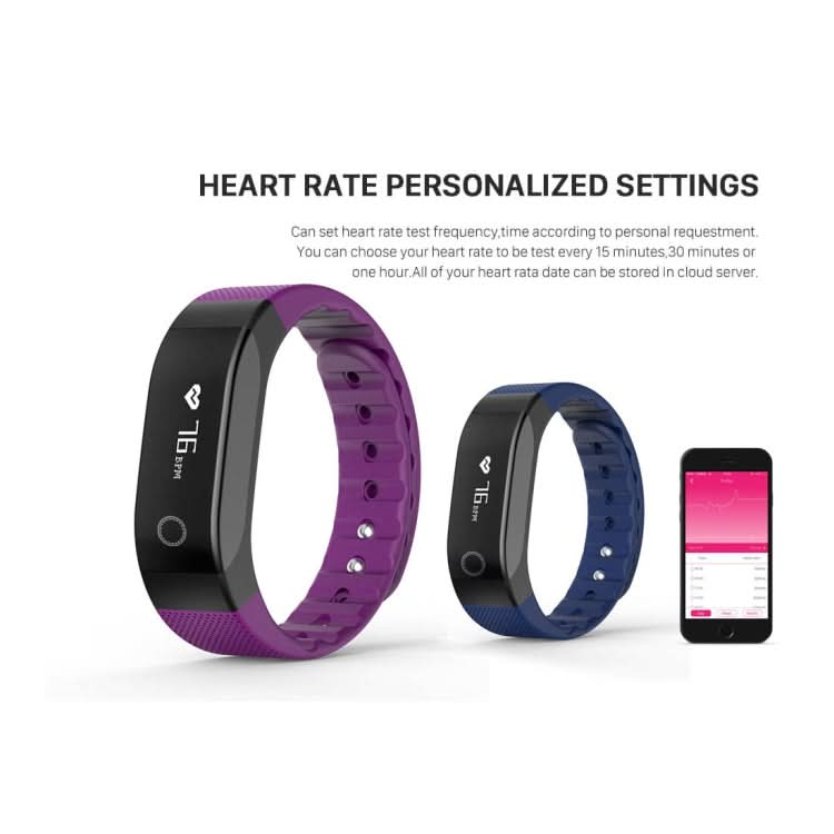 SMA07 Fitness Tracker OLED Bluetooth Smart Bracelet, IP67 Waterproof, Support Activity Tracker / Heart Rate Monitor / Anti-lost / Sedentary Alert