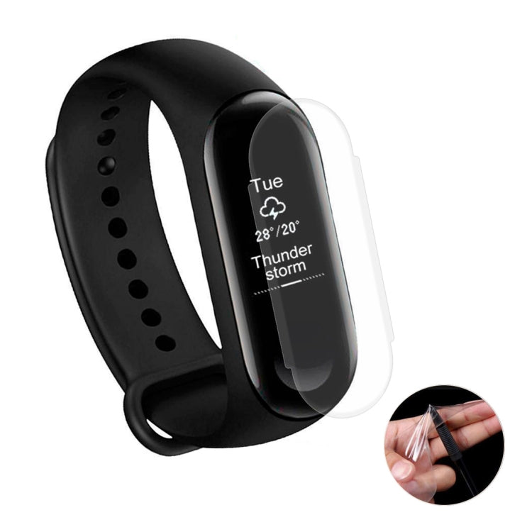 2 PCS ENKAY Hat-Prince TPU Film Screen Protector for Xiaomi Mi Band 3