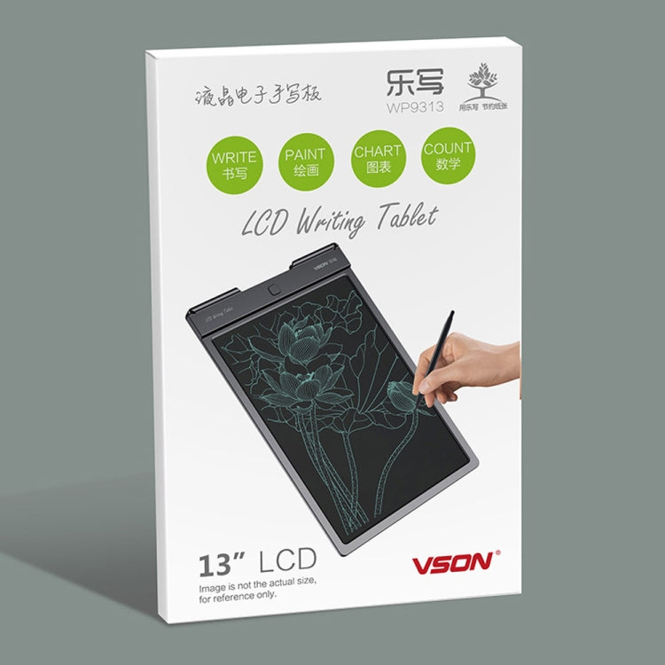 WP9313 13 inch LCD Writing Tablet Handwriting Drawing Sketching Graffiti Scribble Doodle Board for Home Office Writing Drawing