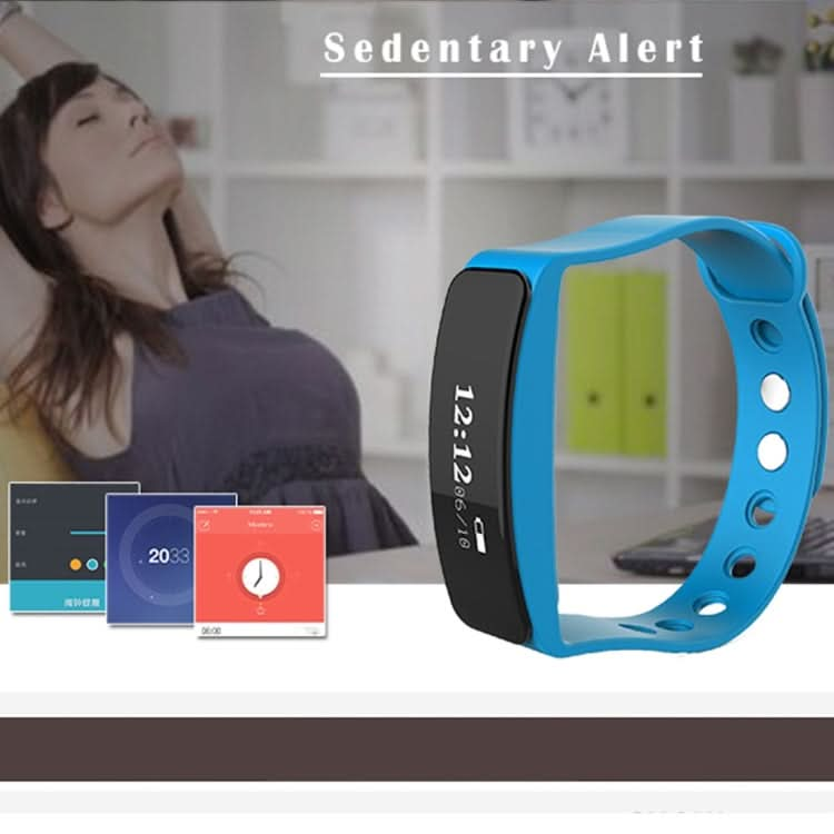 TLW05 0.86 inch OLED Display Bluetooth Smart Bracelet, IP66 Waterproof Support Pedometer / Calls Remind / Sleep Monitor / Sedentary Reminder / Alarm / Remote Capture, Compatible with Android and iOS Phones