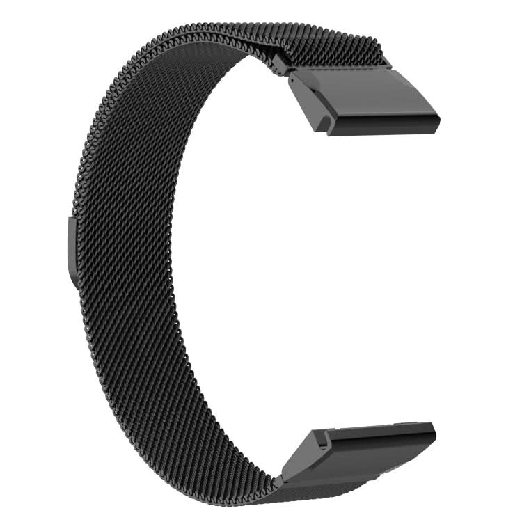 For Garmin Fenix 6S Milanese Watch Band