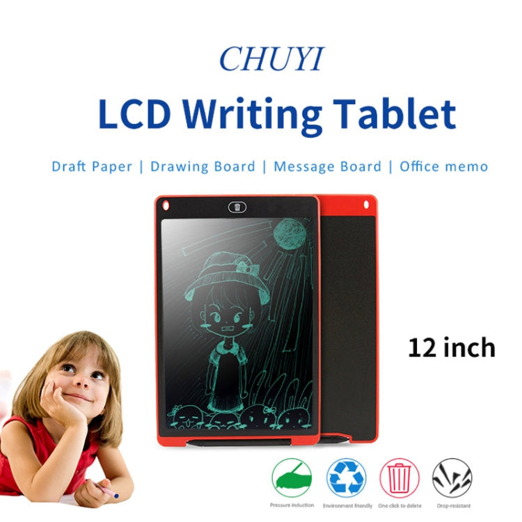 Portable 12 inch LCD Writing Tablet Drawing Graffiti Electronic Handwriting Pad Message Graphics Board Draft Paper with Writing Pen My Store