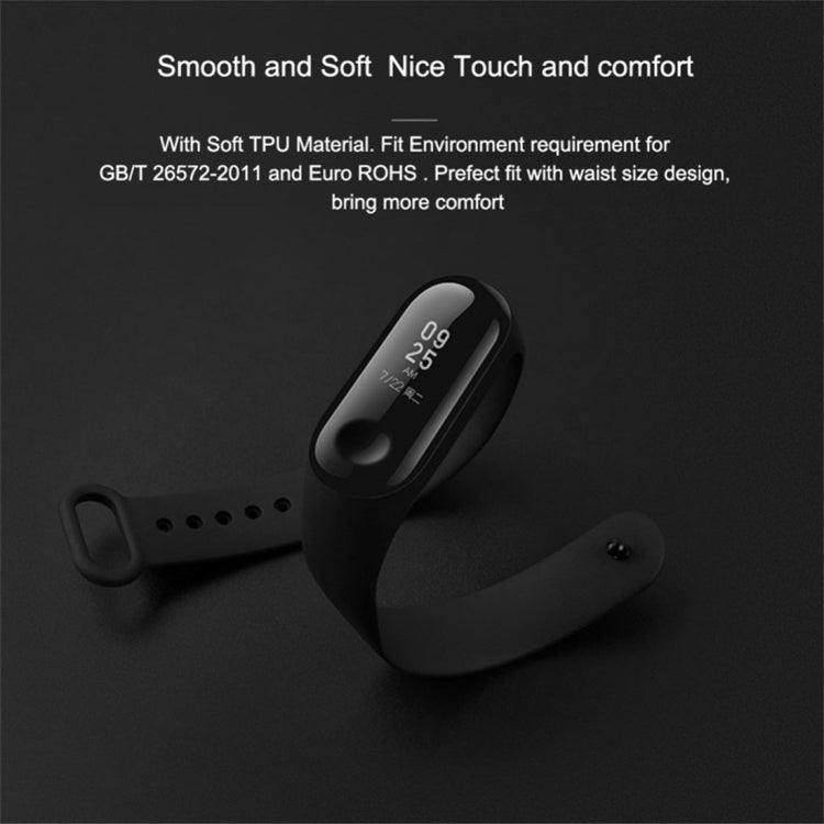 Pure Color Soft TPU  Watch Bands for Xiaomi Mi Band 4, Host Not Included My Store