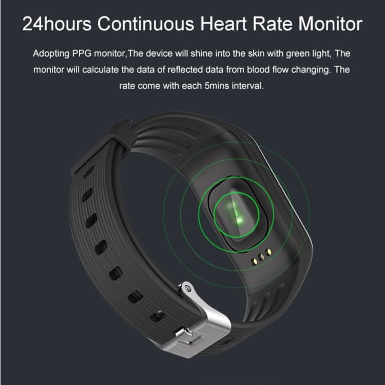 TLW B3 Fitness Tracker 0.66 inch OLED Screen Wristband Smart Bracelet, IP67 Waterproof, Support Sports Mode / Continuous Heart Rate Monitor / Sleep Monitor / Information Reminder