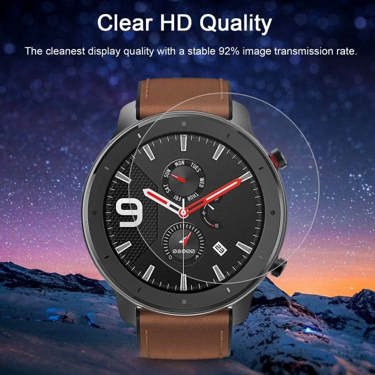 For Huami Amazfit GTR 42mm 0.26mm 2.5D 9H Tempered Glass Film Screen Protector