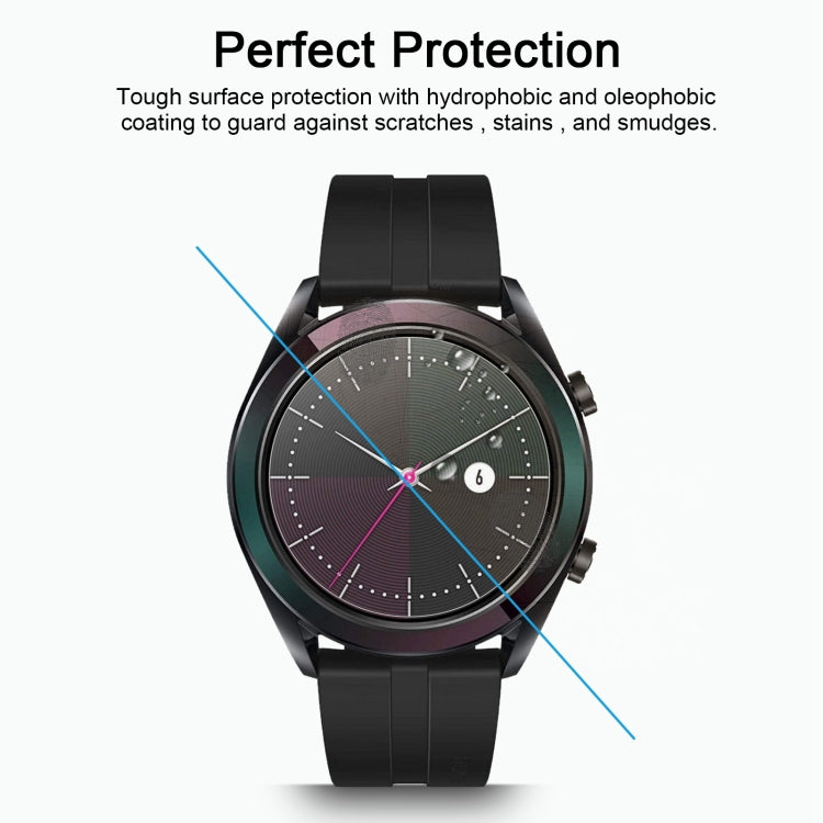 For Huawei Watch GT Elegant 0.26mm 2.5D 9H Tempered Glass Film Screen Protector