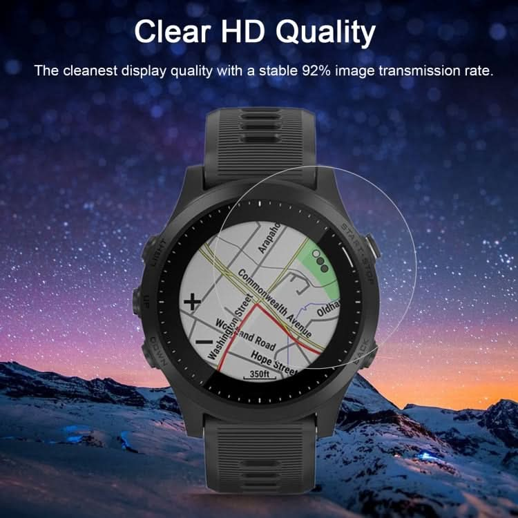 For Garmin Forerunner 945 0.26mm 2.5D 9H Tempered Glass Film Screen Protector