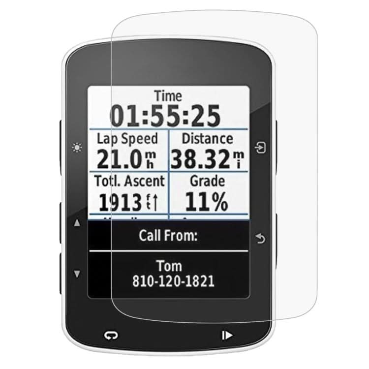 For Garmin Edge 520 0.26mm 2.5D 9H Tempered Glass Film Screen Protector