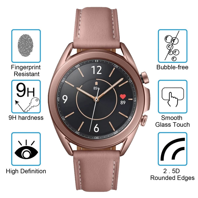 For Samsung Galaxy Watch3 41mm 0.26mm 2.5D 9H Tempered Glass Film Screen Protector