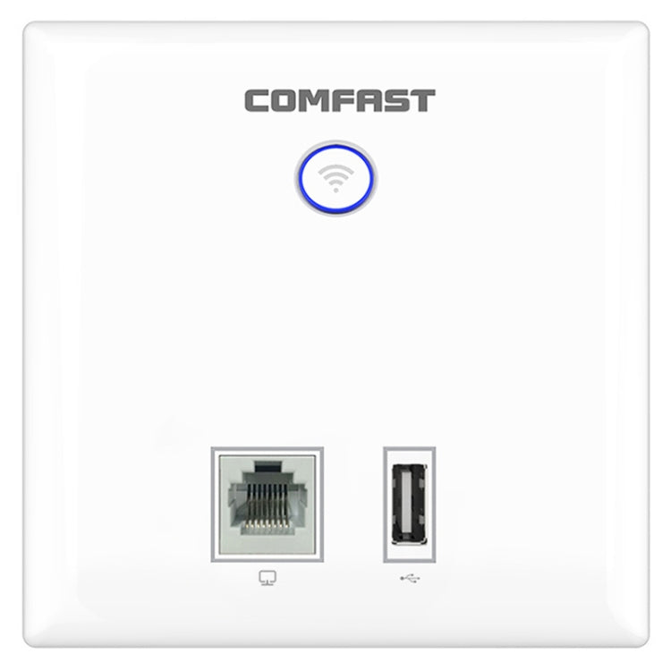 COMFAST CF-E536N 300Mbps Indoor Wall WiFi AP RJ45 & USB Client Wall AP My Store