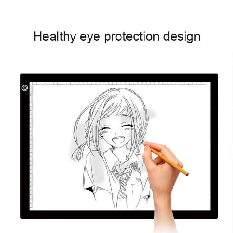 8W 5V LED USB Three Level of Brightness Dimmable A3 Acrylic Scale Copy Boards Anime Sketch Drawing Sketchpad with USB Cable My Store