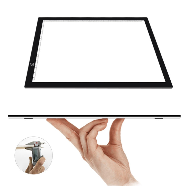 A3 8W 5V LED USB Three Level of Brightness Dimmable  Acrylic Scale Copy Boards Anime Sketch Drawing Sketchpad with USB Cable & Power Adapter My Store