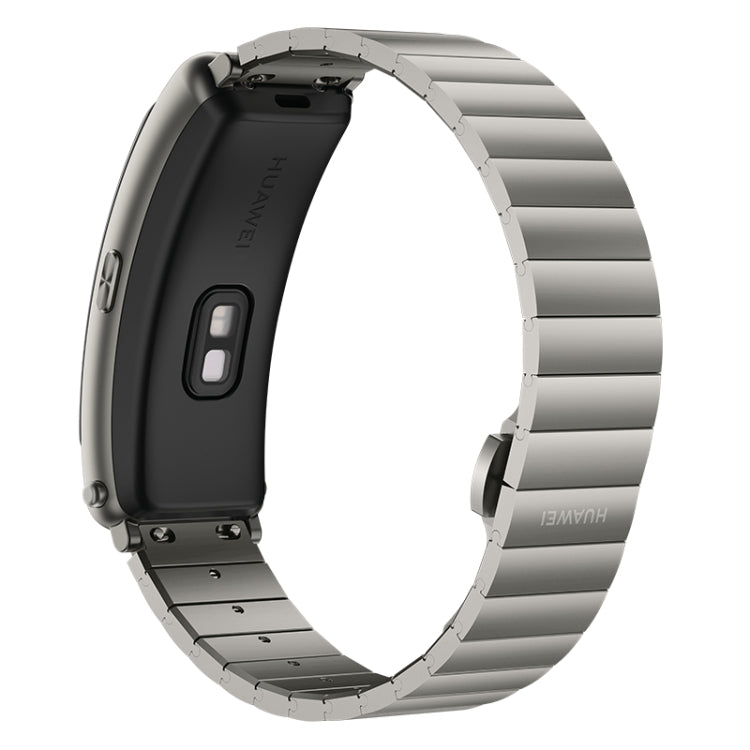 Original Huawei Band B6 FDS-B19 1.53 inch AMOLED Screen IP57 Waterproof Smart Bluetooth Earphone Wristband Bracelet, Pride Version, Support Heart Rate Monitor / Information Reminder / Sleep Monitor (Titanium Silver Grey)