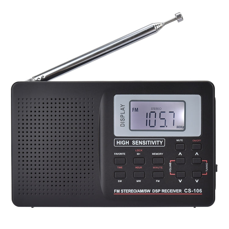 CS-106 10KHZ Multifunctional Full Band Digital Demodulation Stereo Radio Receiver My Store