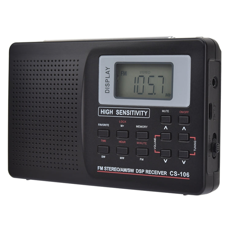 CS-106 10KHZ Multifunctional Full Band Digital Demodulation Stereo Radio Receiver My Store