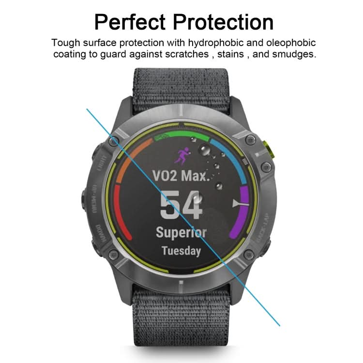 For Garmin Enduro Smart Watch Tempered Glass Film Screen Protector