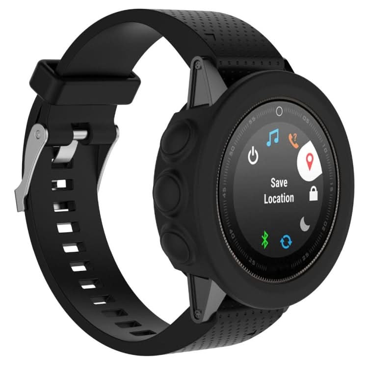 Solid Color Silicone Watch Protective Case for Garmin Fenix 5