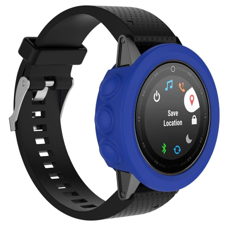 Solid Color Silicone Watch Protective Case for Garmin Fenix 5