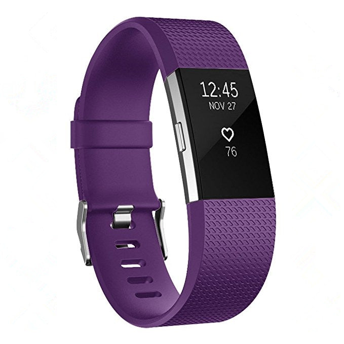 Square Pattern Adjustable Sport Watch Band for FITBIT Charge 2, Size: S, 10.5x8.5cm