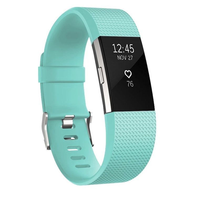 Square Pattern Adjustable Sport Watch Band for FITBIT Charge 2, Size: S, 10.5x8.5cm