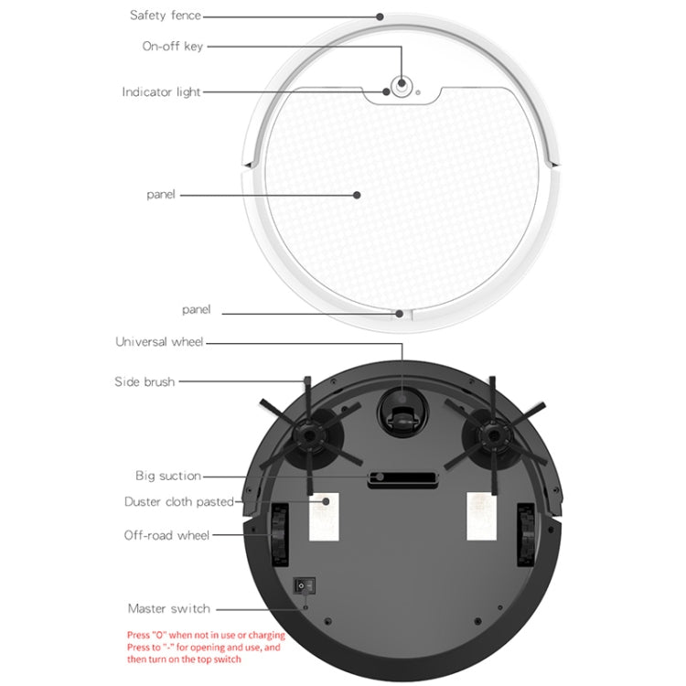 BOWAI OB8S Household Intelligent Path Charging Sweeping Robot