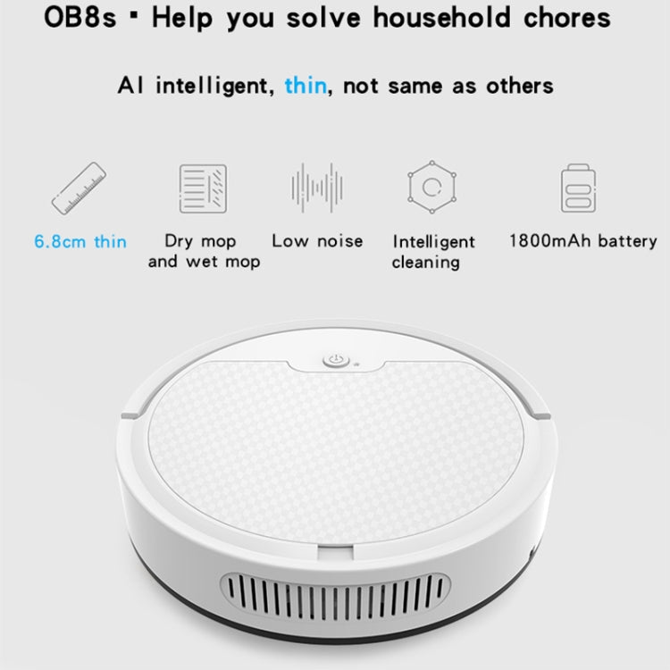 BOWAI OB8S Household Intelligent Path Charging Sweeping Robot My Store