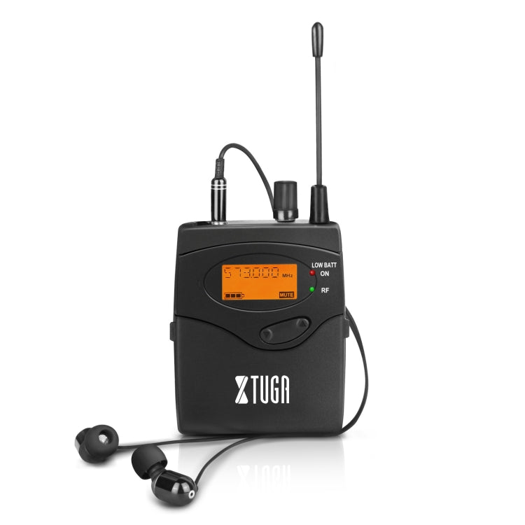 XTUGA IEM1200 Drahtloser Empfänger Bodypack Bühnensänger Ohrmonitorsystem