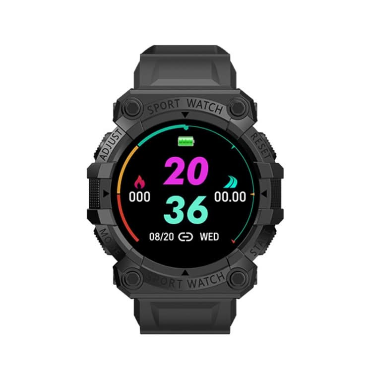 FD68S 1.44 inch Color Roud Screen Sport Smart Watch, Support Heart Rate / Multi-Sports Mode