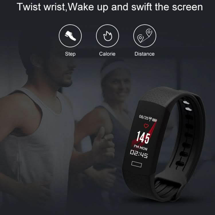 TLW B6 Fitness Tracker 0.96 inch TFT Screen Wristband Smart Bracelet, IP67 Waterproof, Support Sports Mode / Continuous Heart Rate Monitor / Sleep Monitor / Information Reminder