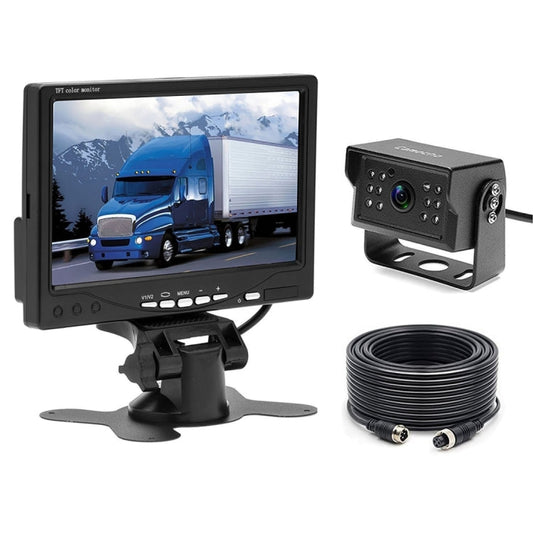 A1509 7 inch HD Car 12 IR Night Vision Rear View Backup Camera Rearview Monitor with 15m Cable ÎҵÄÉ̵ê